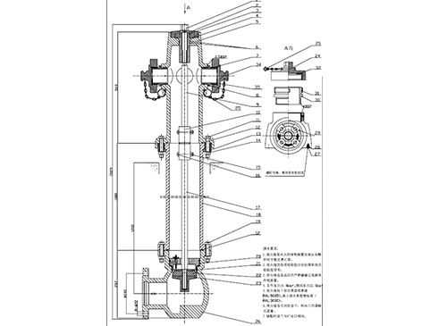 Фланцевый пожарный гидрант